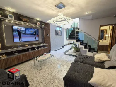 Sobrado com 3 Quartos à venda, 161m² no Vila Scarpelli, Santo André