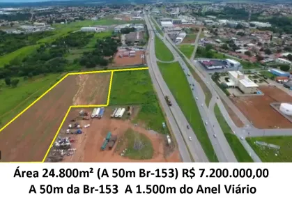 Lote/Terreno à venda, 24800m² no Distrito Agroindustrial de Aparecida de Goiânia, Aparecida de Goiânia