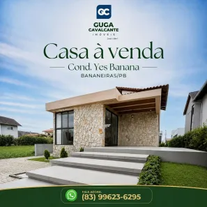Casa de Condomínio com 4 Quartos à venda, 225m² no , Bananeiras
