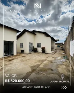 Casa com 2 Quartos à venda, 360m² no Jardim Tropical, Boa Vista