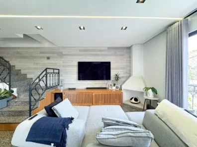 Sobrado com 3 Quartos à venda, 141m² no Vila Assunção, Santo André