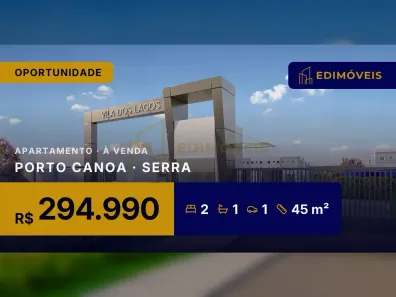 Apartamento com 2 Quartos à venda, 45m² no Porto Canoa, Serra