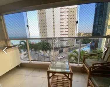 Apartamento com 3 Quartos para alugar, 98m² no Ponta Negra, Natal