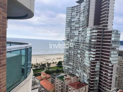 Flat com 1 Quarto para alugar, 46m² no Pompéia, Santos