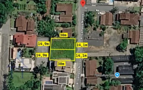 Lote/Terreno à venda, 422m² no Glória, Joinville
