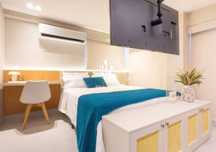 Flat com 1 Quarto à venda, 27m² no Cabo Branco, João Pessoa