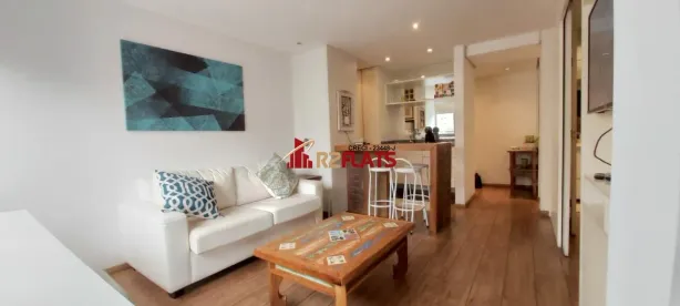 Flat com 1 Quarto para alugar, 42m² no Moema, São Paulo