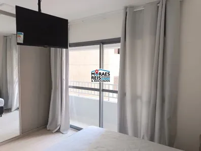 Apartamento com 1 Quarto para alugar, 29m² no Brooklin Paulista, São Paulo