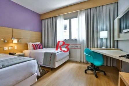 Flat com 1 Quarto à venda, 25m² no Gonzaga, Santos