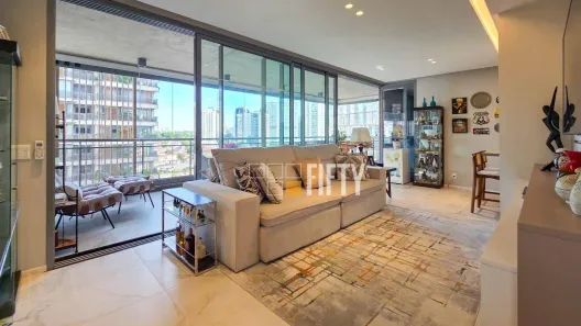 Apartamento com 3 Quartos para venda ou aluguel, 167m² no Jardim das Acácias, São Paulo