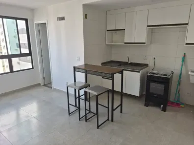 Apartamento com 1 Quarto para alugar, 24m² no Boa Viagem, Recife