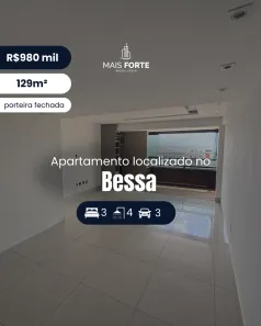 Apartamento com 3 Quartos à venda, 129m² no Bessa, João Pessoa