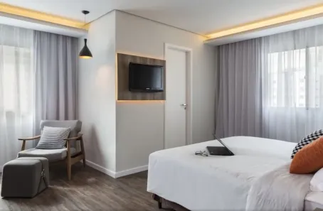 Flat com 1 Quarto à venda, 26m² no Indianópolis, São Paulo