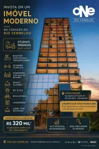 Apartamento com 1 Quarto à venda, 22m² no Rio Vermelho, Salvador