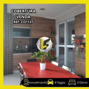 Cobertura com 3 Quartos à venda, 332m² no Nova Petrópolis, São Bernardo do Campo