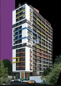 Apartamento com 1 Quarto para alugar, 27m² no Centro, Curitiba