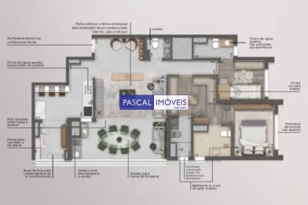 Apartamento com 2 Quartos à venda, 109m² no Campo Belo, São Paulo