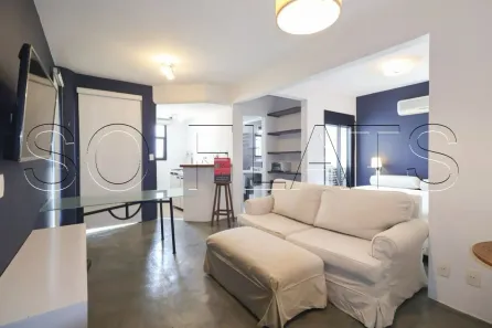 Flat com 1 Quarto para alugar, 34m² no Vila Nova Conceição, São Paulo