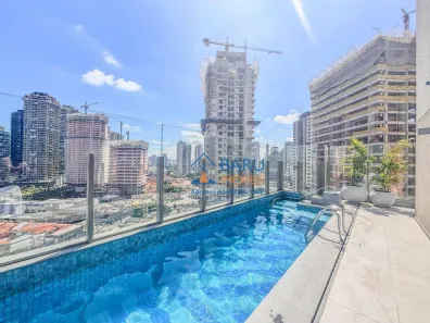Apartamento com 1 Quarto para alugar, 22m² no Santo Amaro, São Paulo