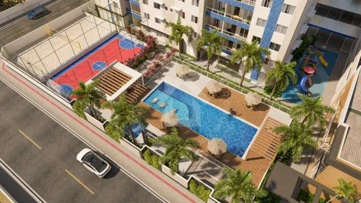 Apartamento com 2 Quartos à venda, 56m² no Coroa do Meio, Aracaju