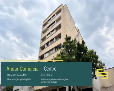 Imóvel Comercial à venda, 600m² no Centro, Belo Horizonte