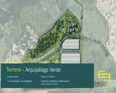à venda, 5584m² no Arquipélago Verde, Betim