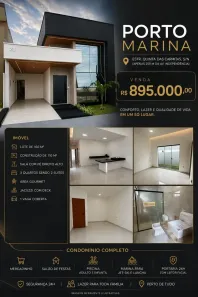 Casa de Condomínio com 3 Quartos à venda, 110m² no Centro, Ananindeua
