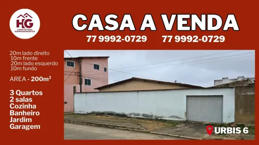 Casa com 3 Quartos à venda, 200m² no Espírito Santo, Vitória da Conquista