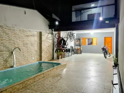 Casa com 2 Quartos para alugar, 142m² no Residencial Novo Horizonte, Taubaté