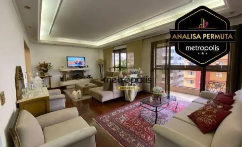 Apartamento com 4 Quartos à venda, 224m² no Santo Antônio, São Caetano do Sul