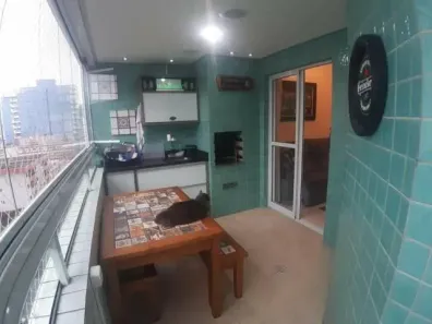 Apartamento com 3 Quartos à venda, 100m² no Canto do Forte, Praia Grande