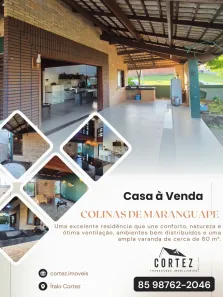 Casa de Condomínio com 3 Quartos para venda ou aluguel, 210m² no Parque Iracema, Maranguape
