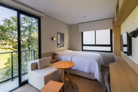 Apartamento com 1 Quarto para alugar, 24m² no Trindade, Florianópolis