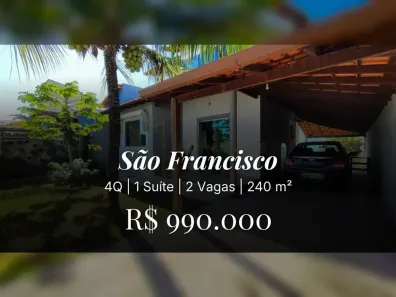 Casa com 4 Quartos à venda, 240m² no São Francisco, Serra