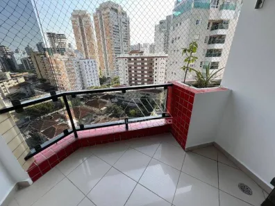 Apartamento com 2 Quartos para alugar, 142m² no Gonzaga, Santos
