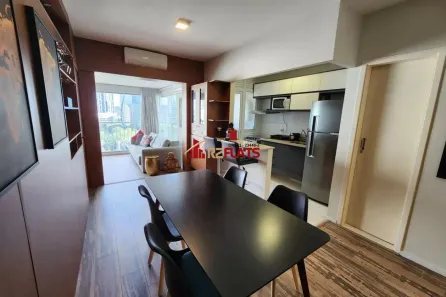 Apartamento com 1 Quarto para alugar, 54m² no Vila Nova Conceição, São Paulo