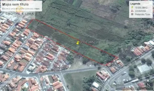 Lote/Terreno à venda, 13555m² no Parque Urupês, Taubaté