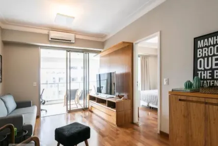 Apartamento com 1 Quarto para alugar, 62m² no Itaim Bibi, São Paulo