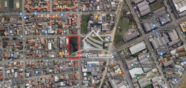Lote/Terreno à venda, 1980m² no Mauá, Colombo
