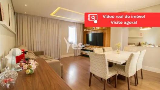 Apartamento com 2 Quartos à venda, 69m² no Vila Humaitá, Santo André