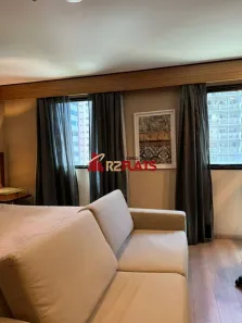 Flat com 1 Quarto para alugar, 29m² no Indianópolis, São Paulo