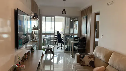 Apartamento com 2 Quartos para alugar, 69m² no Boqueirão, Santos