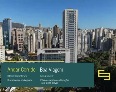 Imóvel Comercial para alugar, 583m² no Boa Viagem, Belo Horizonte