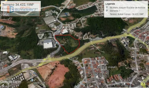 Lote/Terreno à venda, 34422m² no Votupoca, Barueri