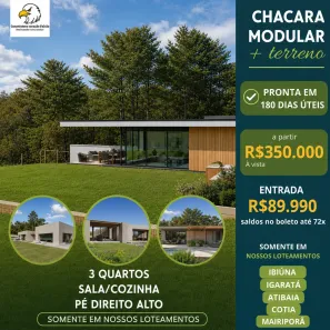 Fazenda/Sítio com 3 Quartos à venda, 600m² no Recreio São Vicente, Atibaia