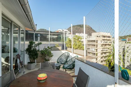 Cobertura com 3 Quartos à venda, 162m² no Lagoa, Rio de Janeiro