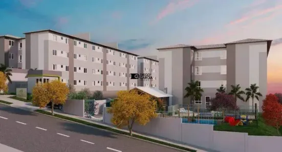 Apartamento com 1 Quarto à venda, 43m² no Bom Jesus, Contagem