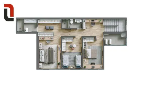 Cobertura com 3 Quartos à venda, 164m² no Campina do Siqueira, Curitiba