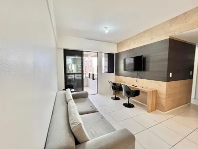 Apartamento com 3 Quartos para alugar, 90m² no Jatiúca, Maceió