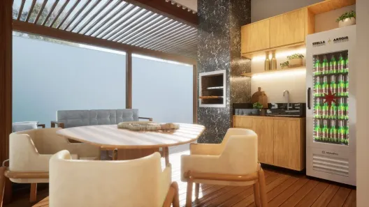 Casa de Condomínio com 3 Quartos à venda, 150m² no Olho D'Água, São Luís